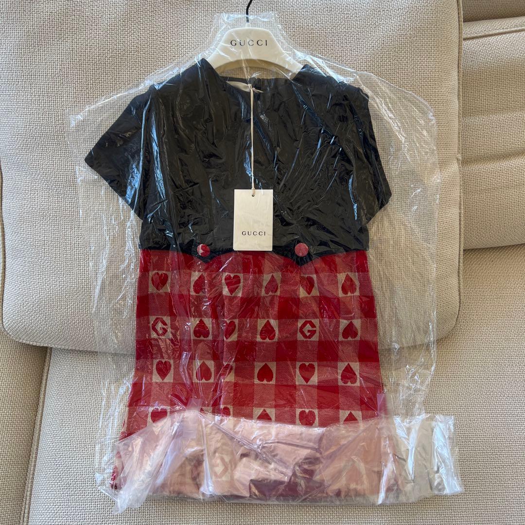 最終お値下げ❣️GUCCI 半袖ワンピース 110⭐️