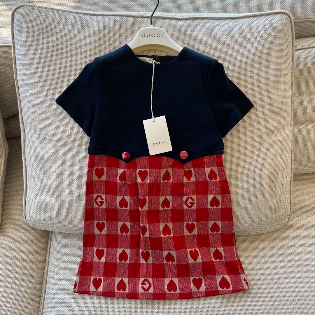 最終お値下げ❣️GUCCI 半袖ワンピース 110⭐️
