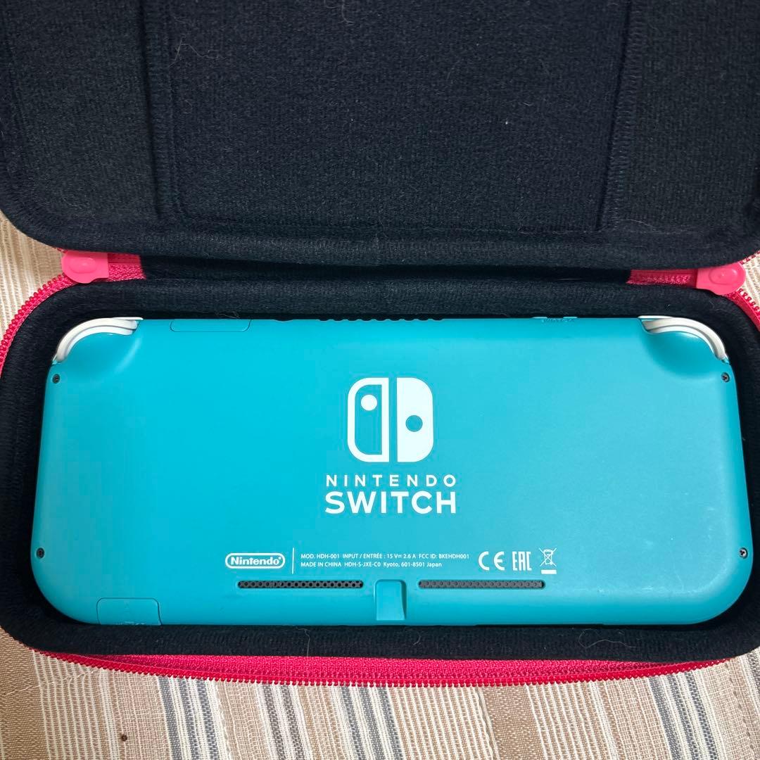 Nintendo Switch Lite (ターコイズ) 箱、ケース付き