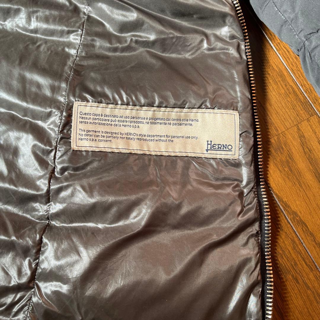 ヘルノ☆ロングダウンコート黒