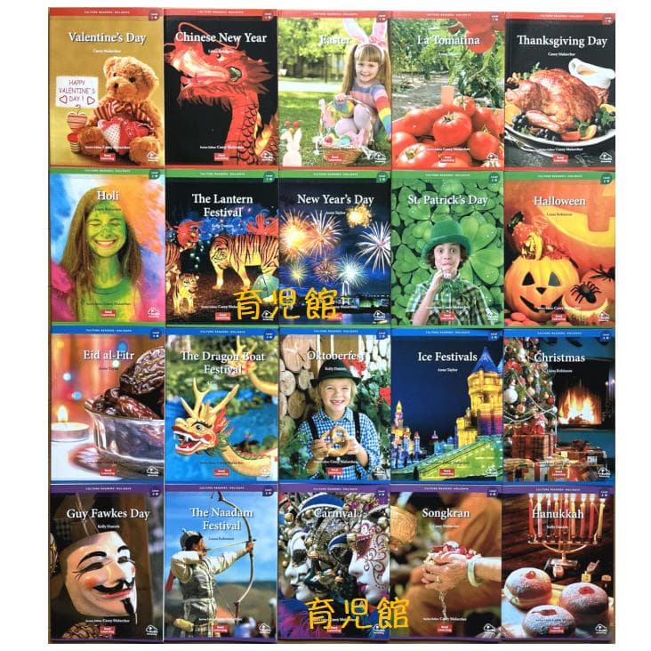 Holidays Culture Readers絵本20冊　mp3公式音源