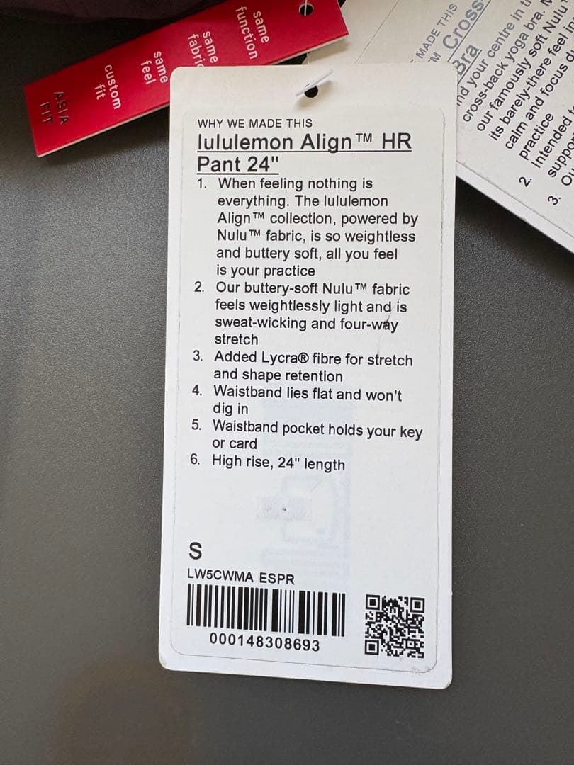 ヨガ・ピラティス lululemon set up. *Yoga* <No.564>