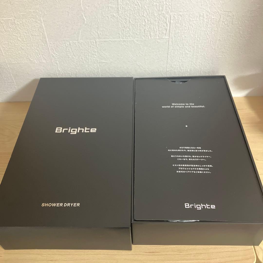 BRIGHT シャワードライヤー（黒）