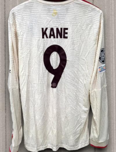 24/25 バイエルン・ミュンヘン アウェイ 9番 ハリー・ケイン 長袖