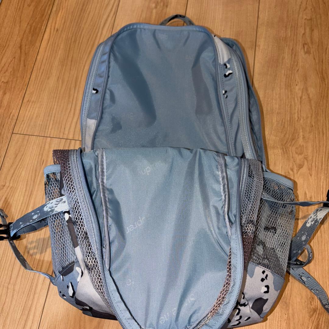 【タグ付き】Supreme メッシュバックパック カモフラ 水色