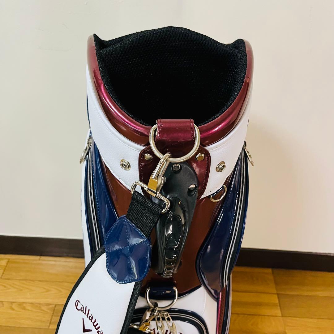 【美品】キャロウェイ　Callaway キャディバック　皮仕様 送料込み