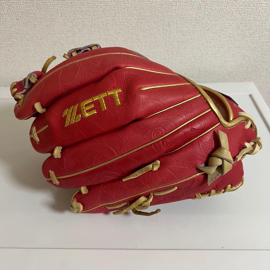 ZETT 軟式グラブ プロステイタス 二塁手遊撃手用 今宮タイプ　型付済