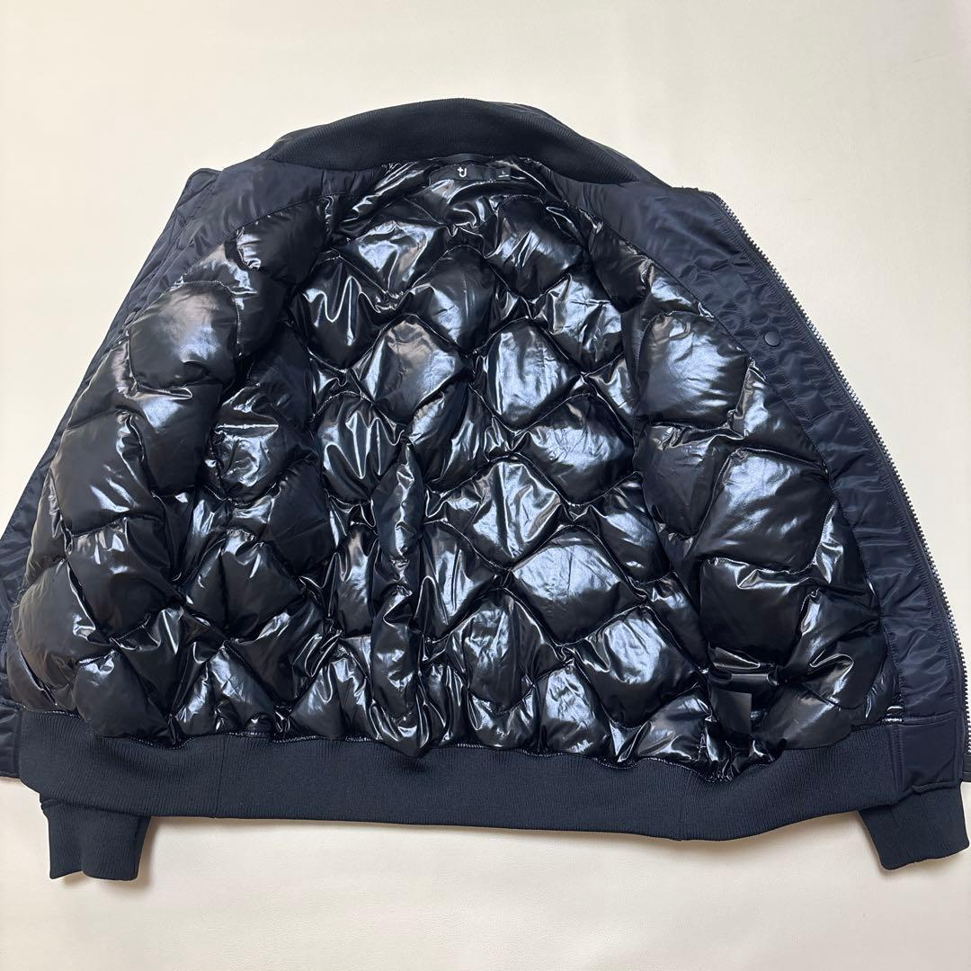 ユニクロ UNIQLO +J ダウンオーバーサイズリブブルゾン 黒　Lサイズ