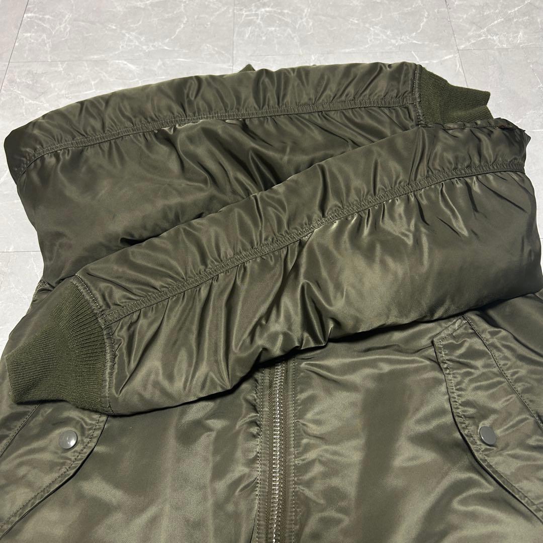 【ALPHA】MA-1 フライトジャケット カーキ 赤タグ JAPANSPEC