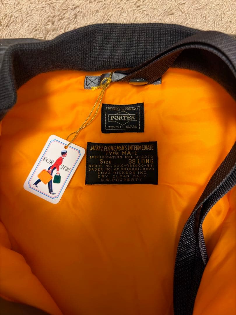 PORTER×Buzz Rickson's MA-1 & WALLET Mサイズ