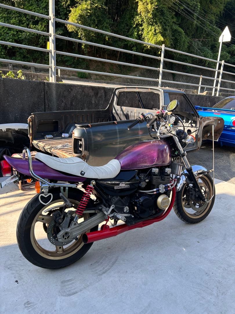 最終値下げ‼️当時物？　ショート菅　集合菅　ゼファー400 ゼファーχ マフラー