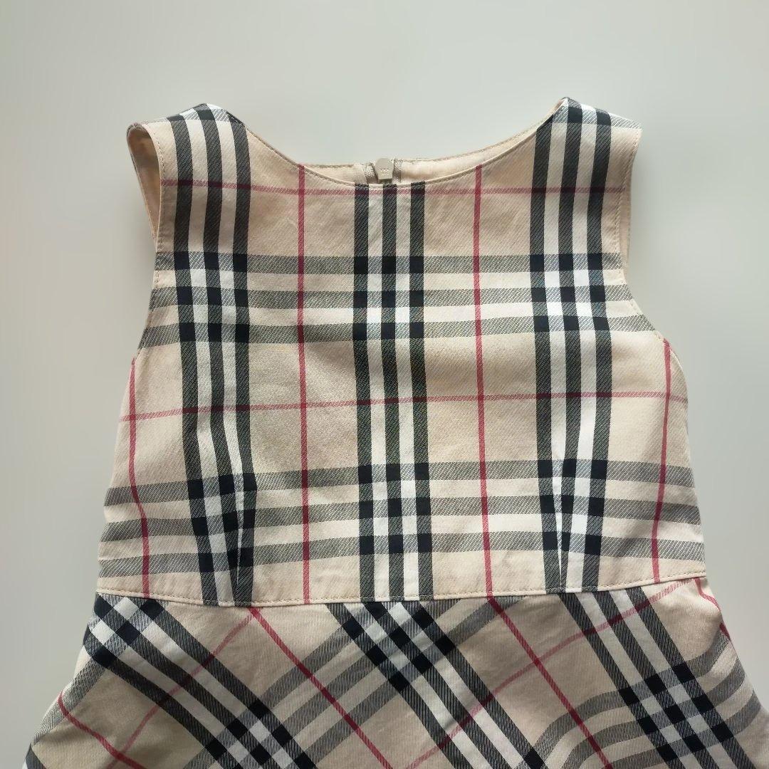 美品★110cm BURBERRY LONDON バーバリー チェックワンピース