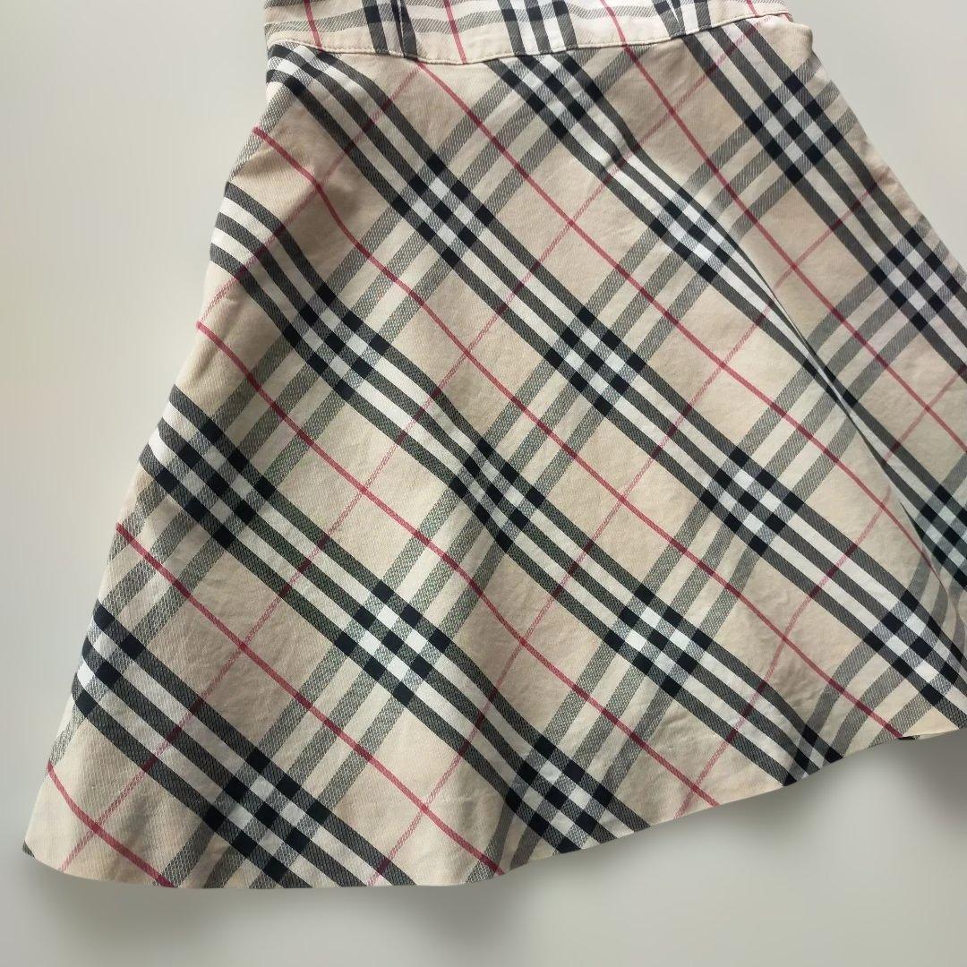 美品★110cm BURBERRY LONDON バーバリー チェックワンピース