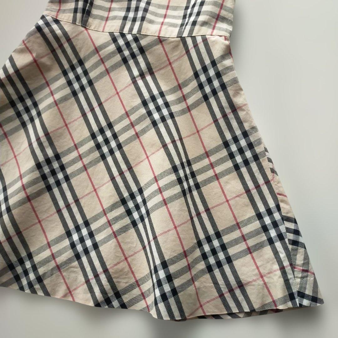 美品★110cm BURBERRY LONDON バーバリー チェックワンピース