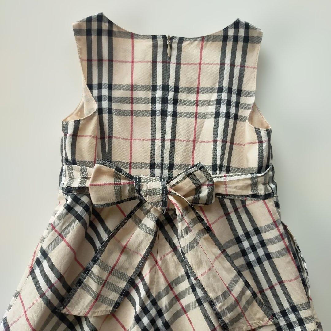 美品★110cm BURBERRY LONDON バーバリー チェックワンピース