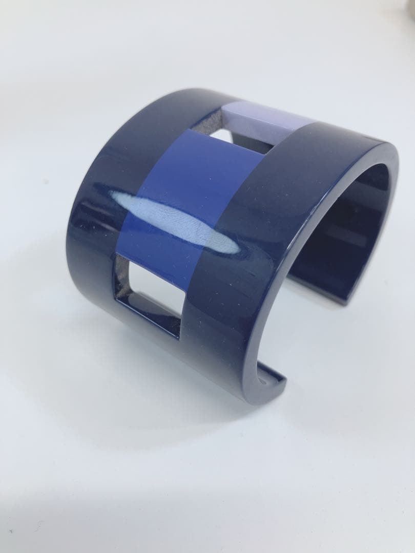 ★HERMES ワイドバングル バッファローホーン