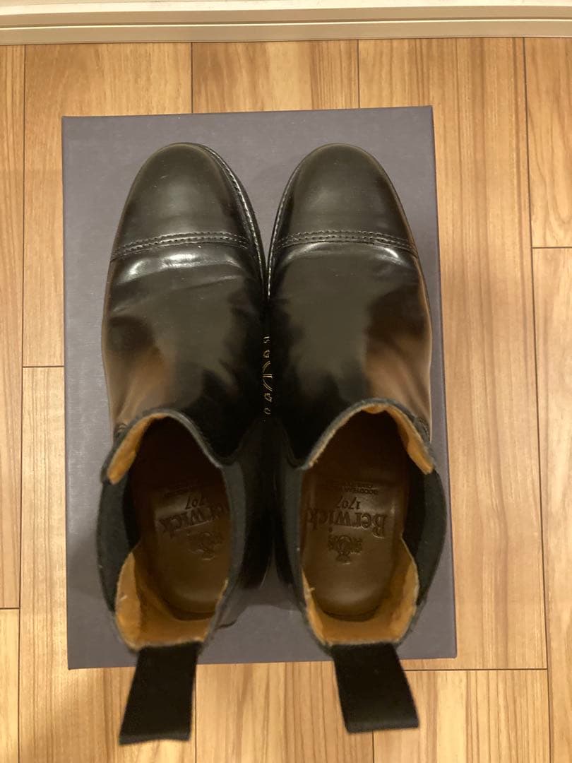 Berwick サイドゴアブーツ 632 6 1/2