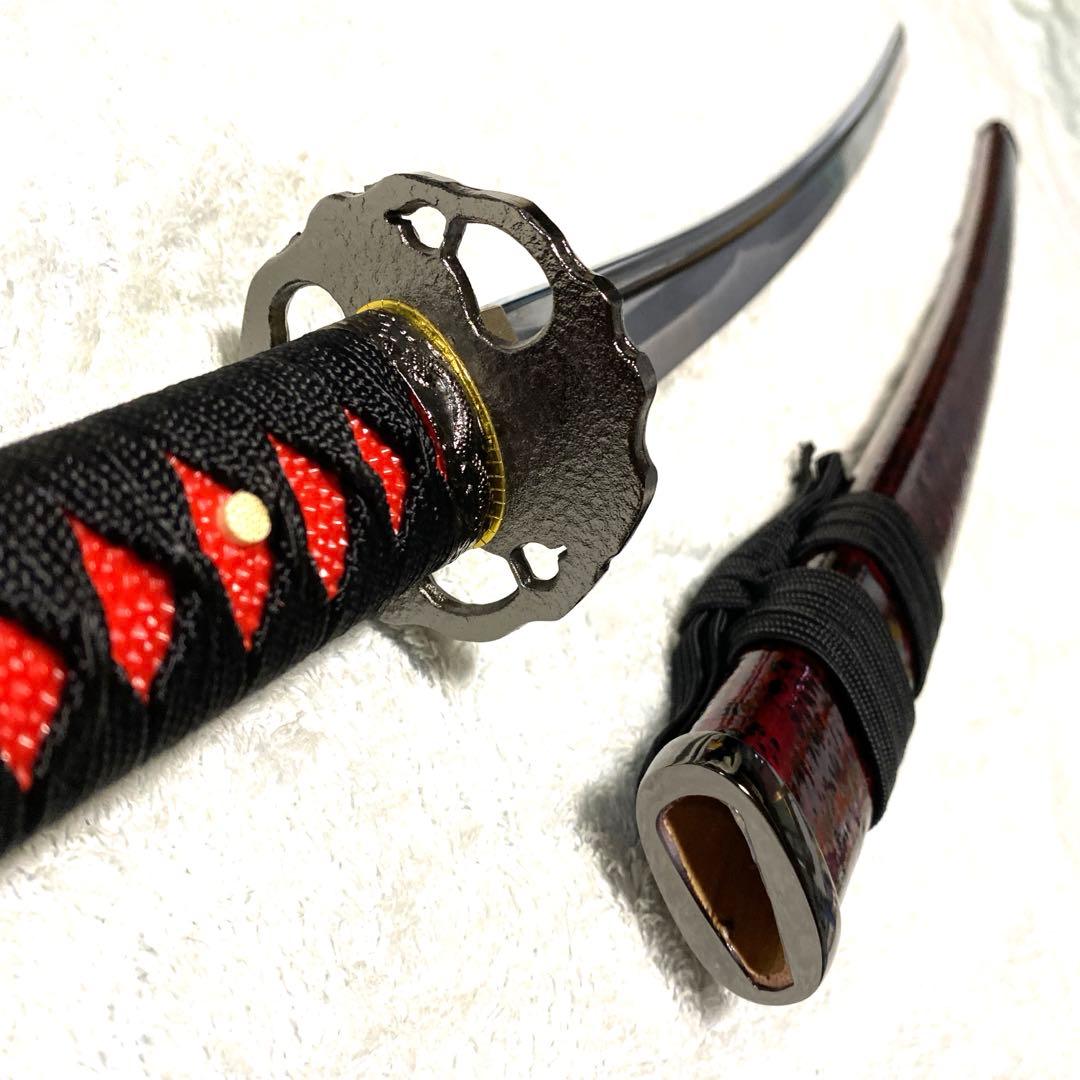 模造刀　千子村正　（柄糸　黒）　妖刀村正　金属刀身