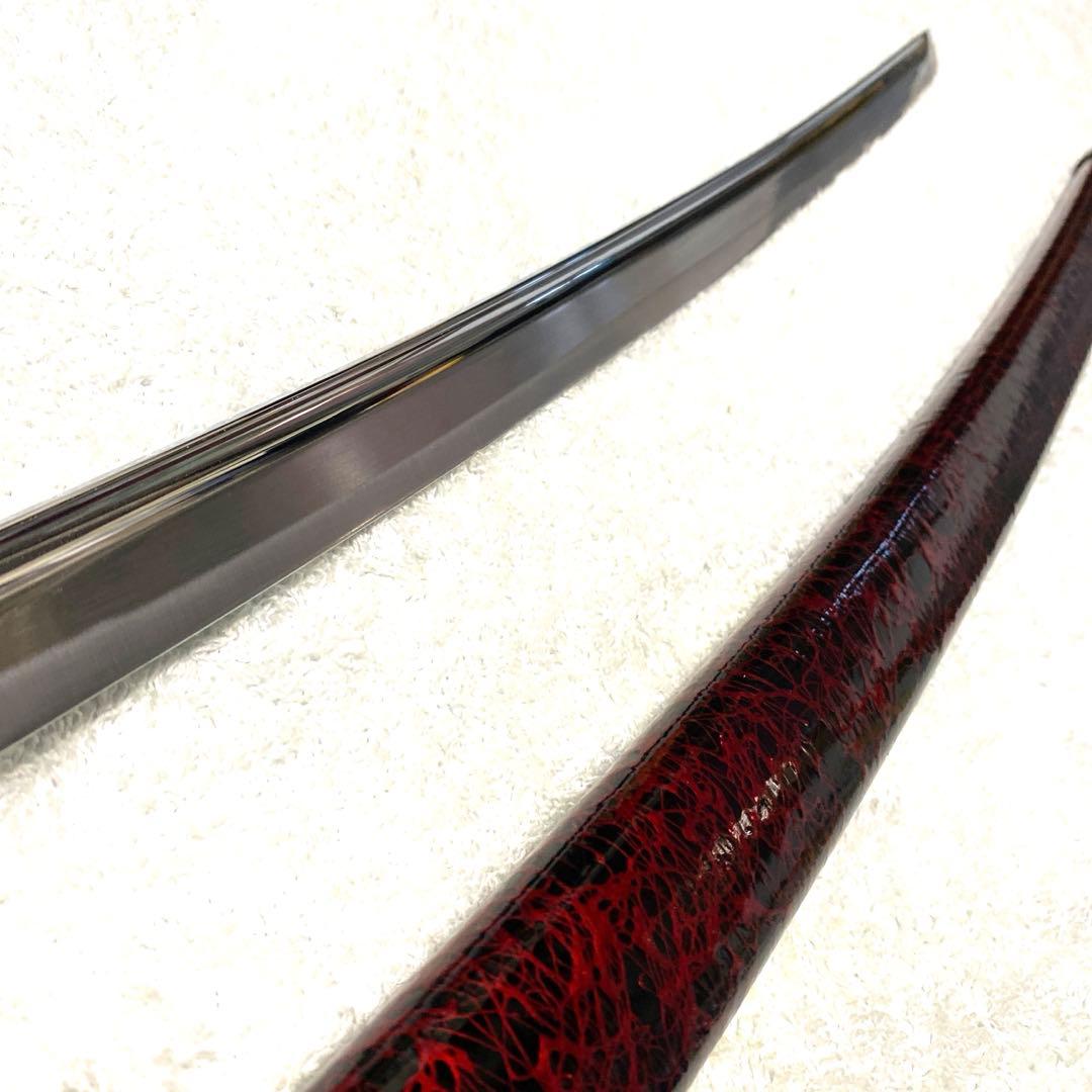 模造刀　千子村正　（柄糸　黒）　妖刀村正　金属刀身