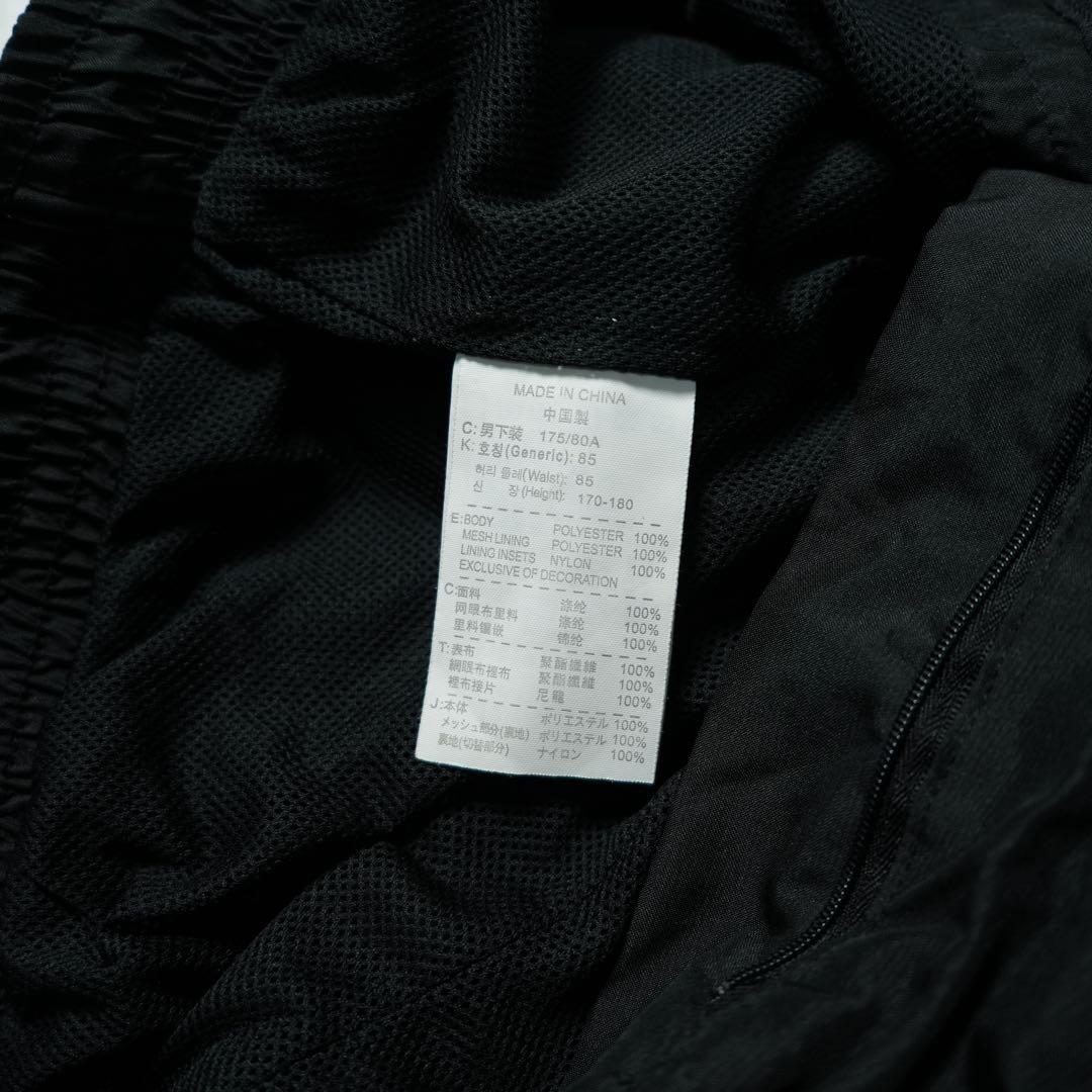 00s NIKE バギーナイロンパンツ 刺繍ロゴ ドローコード y2k テック