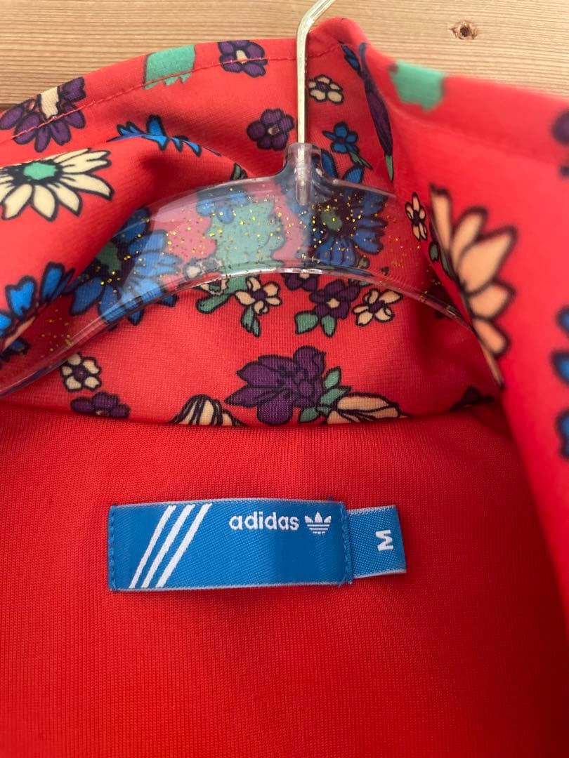 adidas アディダス ロデオクラウンズ かくかくしかじか ジャージ 花柄 M