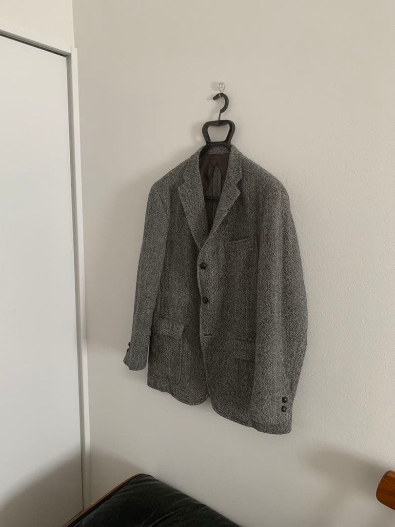 CIOTA J.PRESS ヘリンボーン ツイード ウール スビンジャケット 6