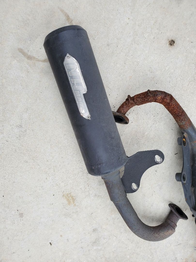 スズキZZ　NRマジックマフラー