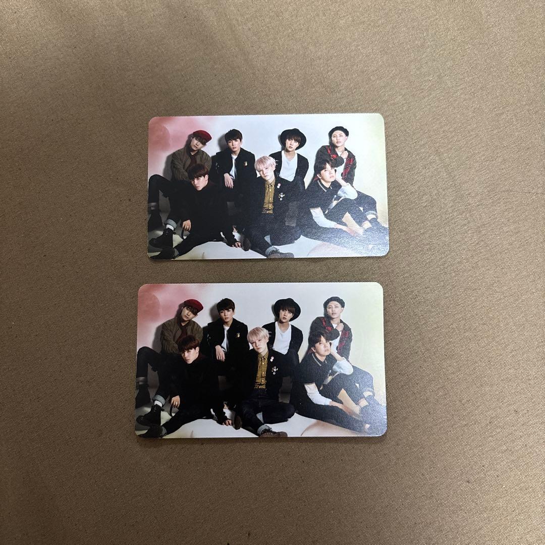 BTS I NEED U 握手会 ジン ジョングク 手渡し トレカ