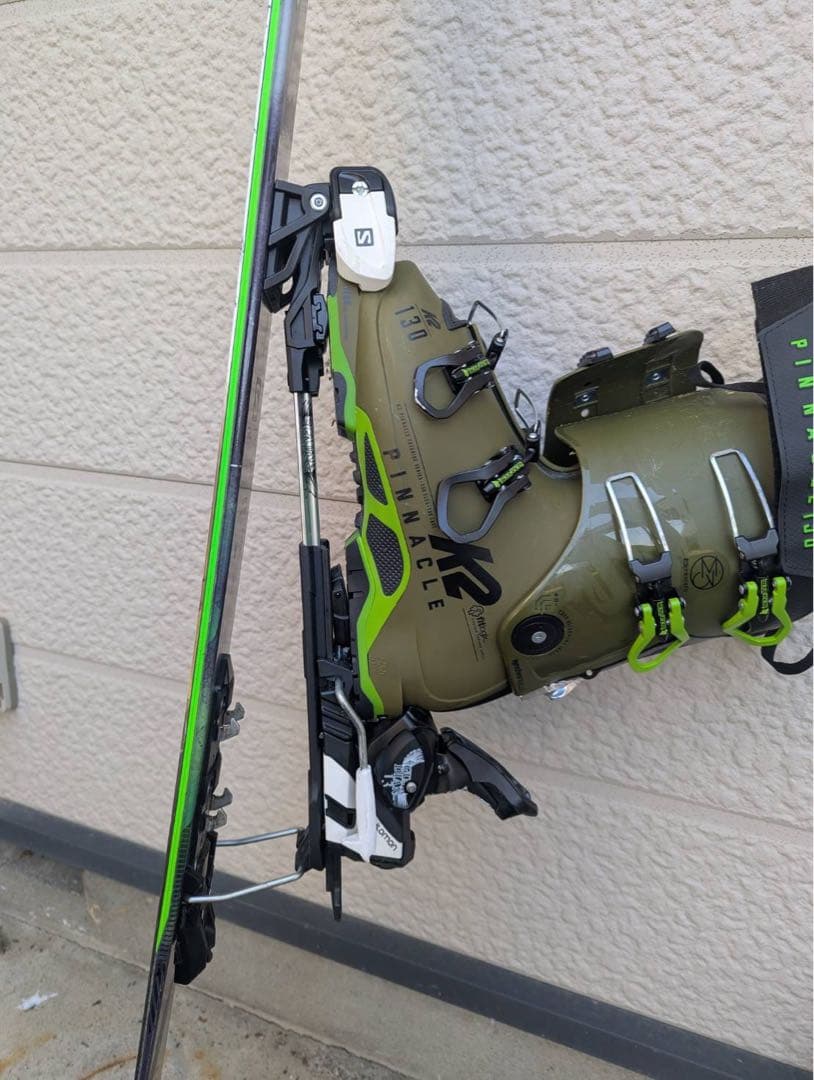 【最終値下げ】 salomon サロモン スキー板 169 ツアービンディング