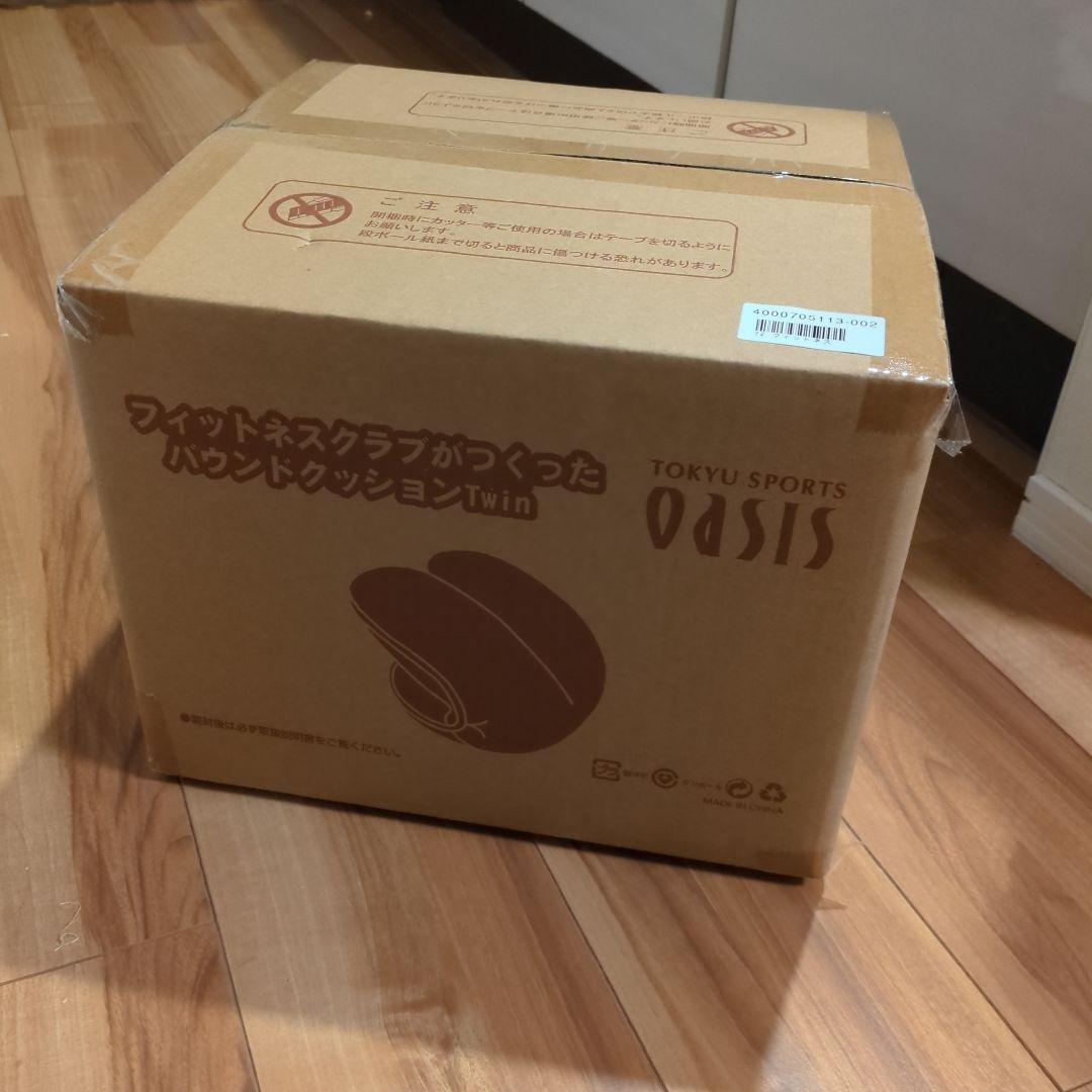 新品未開封＊東急スポーツ　フィットネスクラブがつくったバウンドクッションTwin