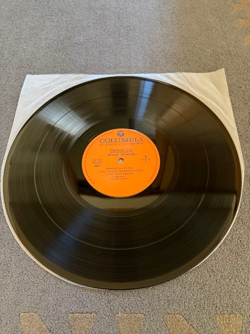 聖闘士星矢 LP 2枚セット 音楽集 銀河戦争 夢の対決篇