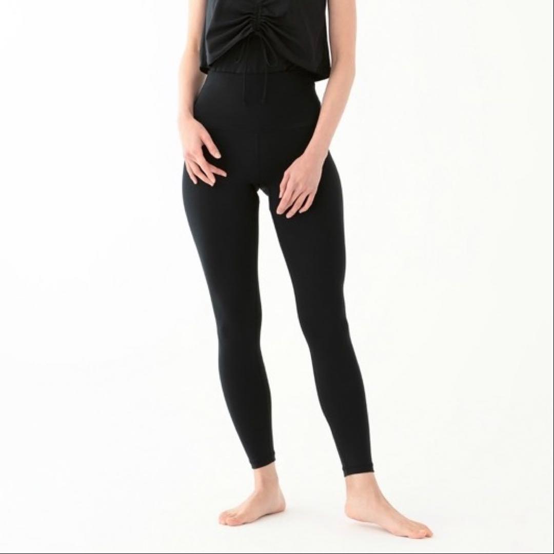 チャコット スムースレギンス 黒 S ハイウエスト 美姿勢 スパッツ ダンス