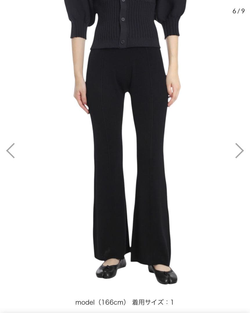 なお様★CFCL SOFT PORTRAIT TIGHT FLARE PANTS