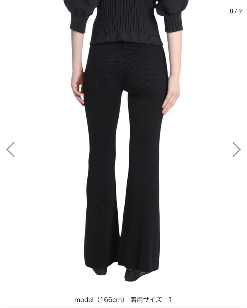 なお様★CFCL SOFT PORTRAIT TIGHT FLARE PANTS