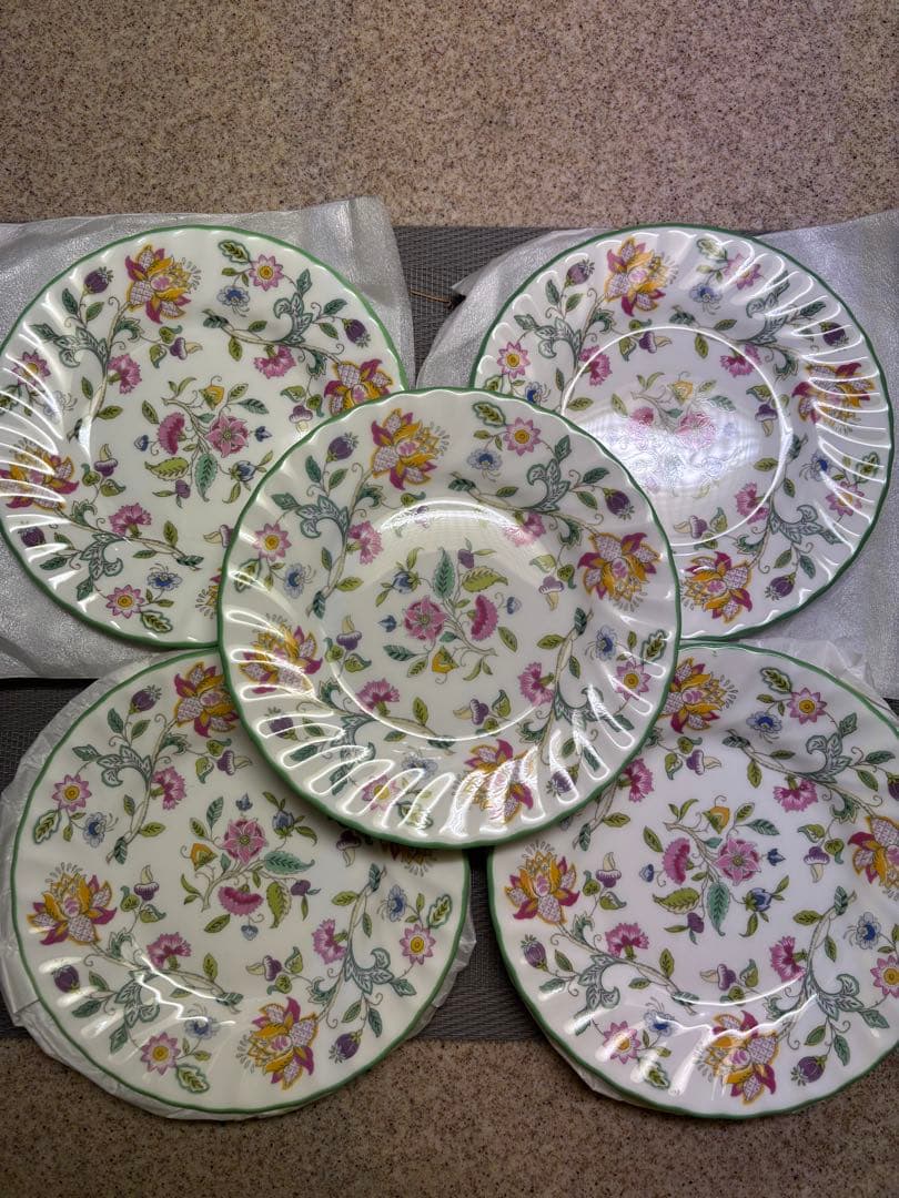 ⭐︎未使用品⭐︎ミントン　ハドンホール　ケーキ皿　デザート皿　5枚セット