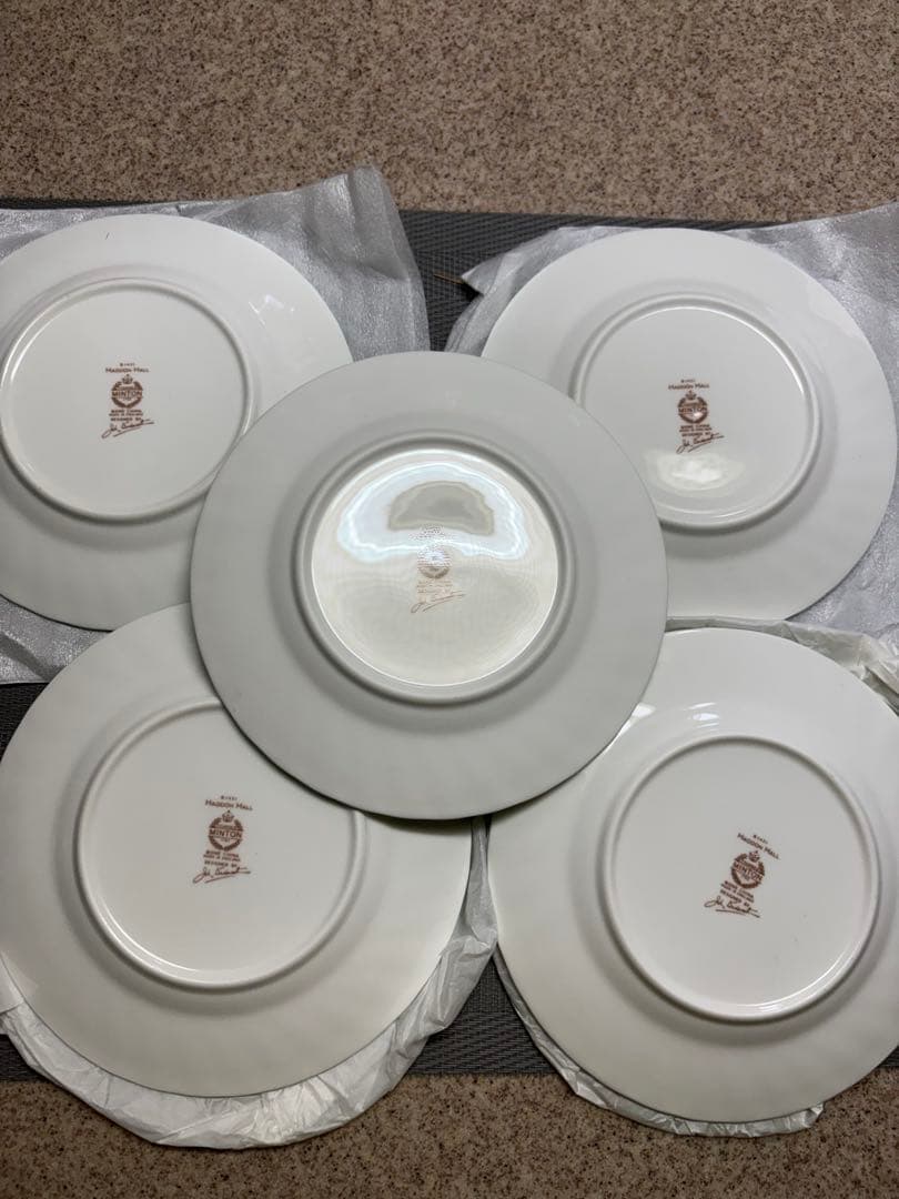 ⭐︎未使用品⭐︎ミントン　ハドンホール　ケーキ皿　デザート皿　5枚セット