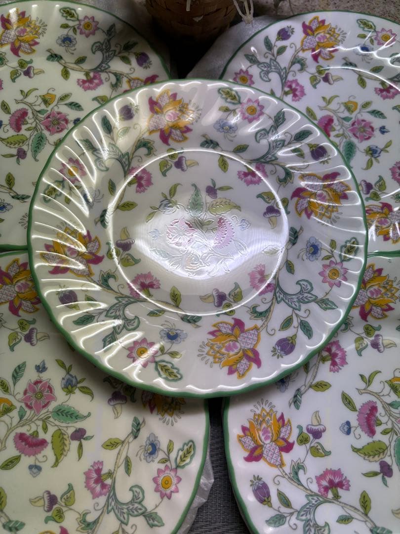 ⭐︎未使用品⭐︎ミントン　ハドンホール　ケーキ皿　デザート皿　5枚セット