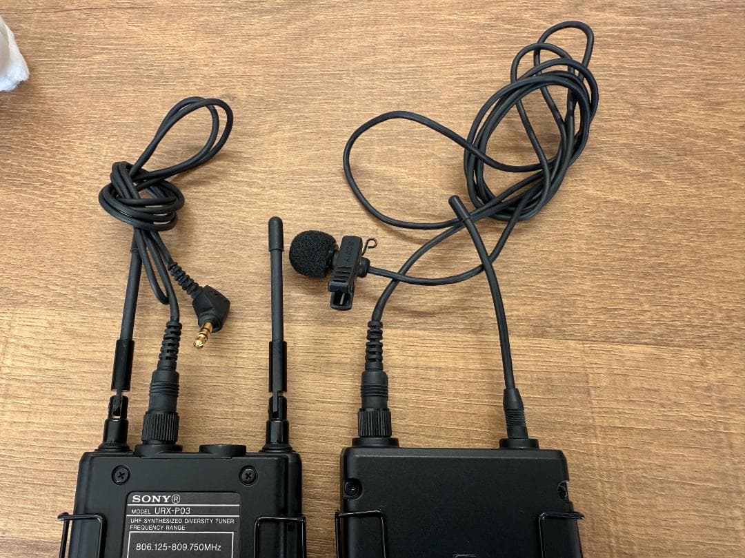 【みんとん】SONY ソニー　ワイヤレスピンマイク