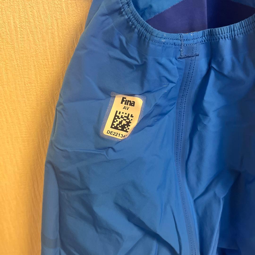 ［期間限定価格］arena Sサイズ競泳用水着 青/黄 高速水着