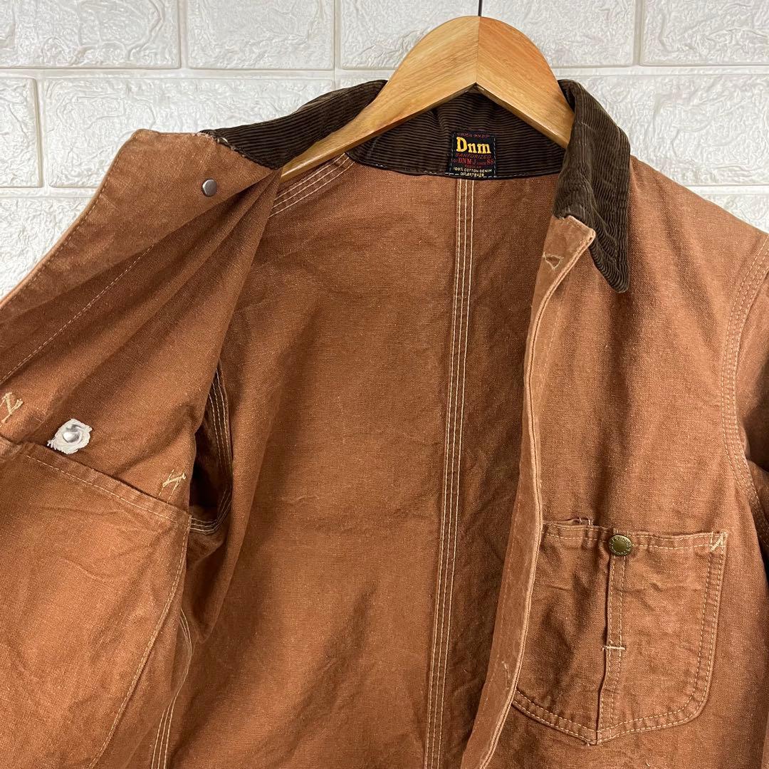 旧ドゥニーム　ダック地カバーオール　38 カーハート　オリゾンティ