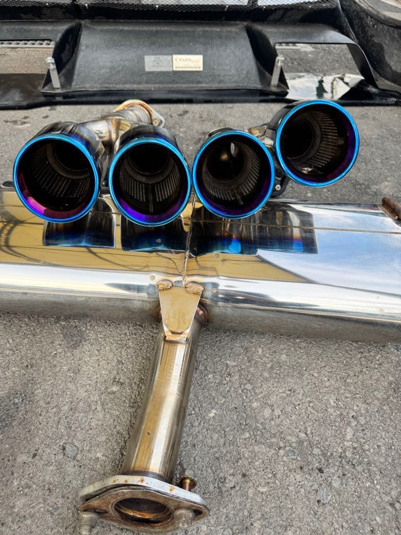 しん　KUHL リアハーフ　デュフューザー　マフラー　3点セット