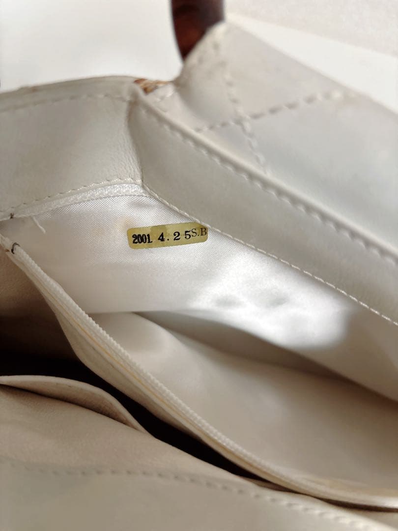 CHANEL マトラッセ CC ウッドハンドル トートバッグ