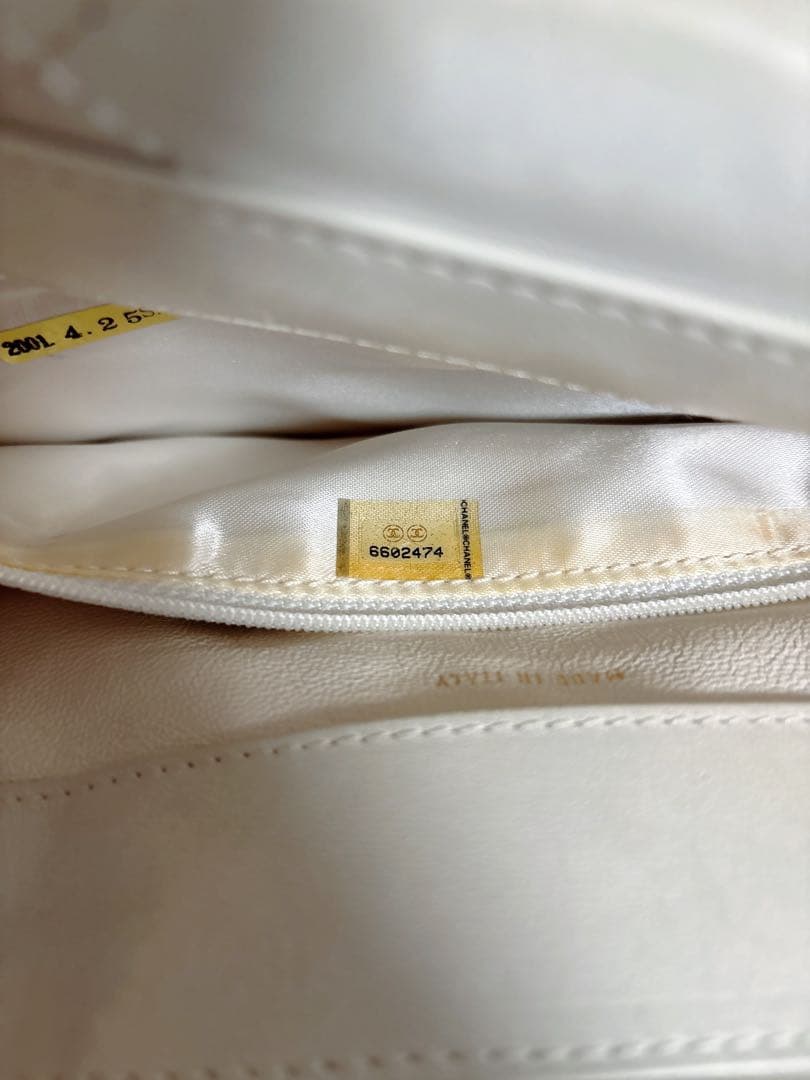 CHANEL マトラッセ CC ウッドハンドル トートバッグ