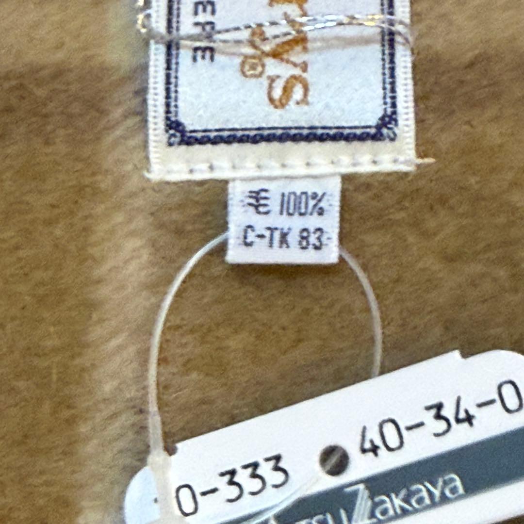 バーバリー　Burberrys ピュアカシミヤ100% マフラー 茶系チェック