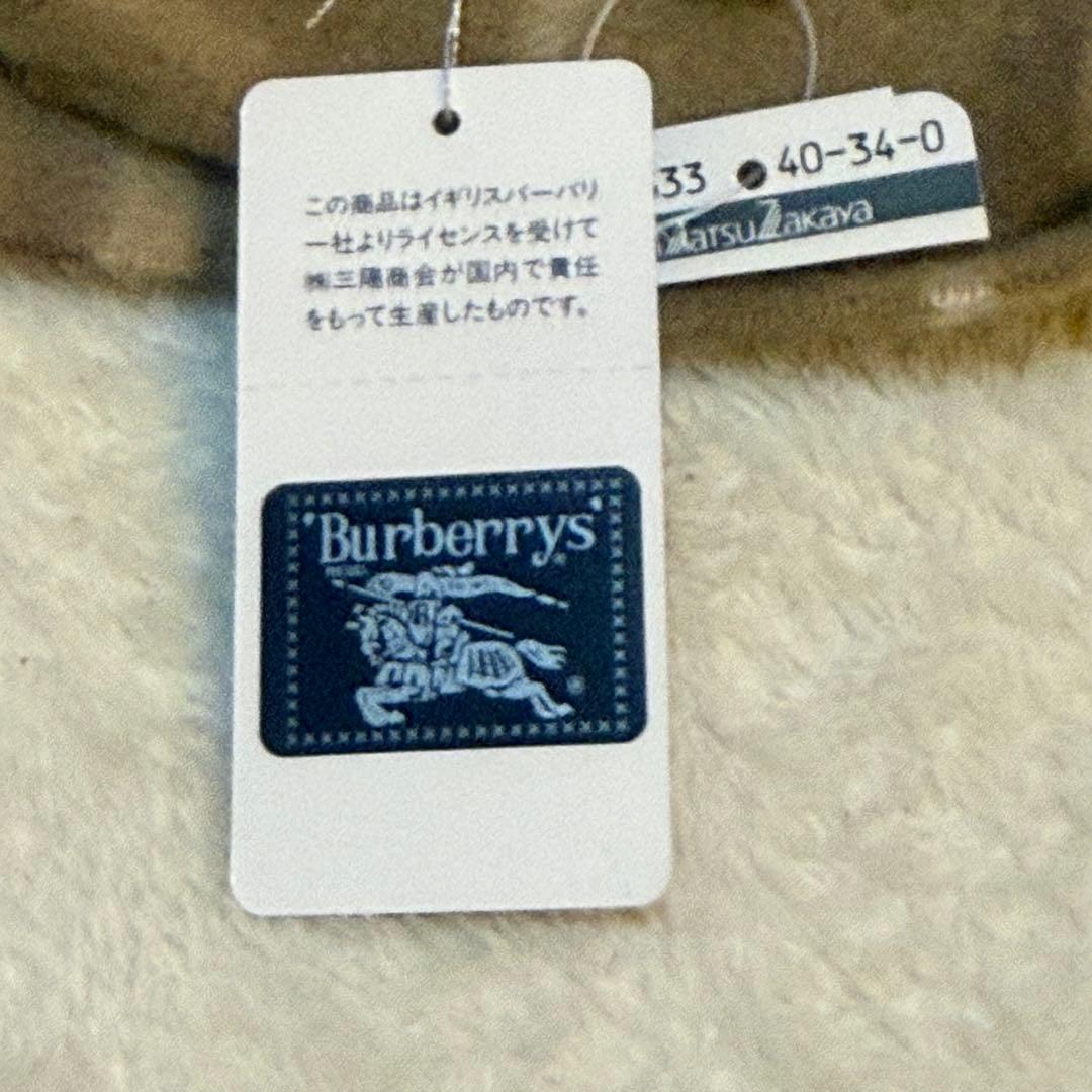 バーバリー　Burberrys ピュアカシミヤ100% マフラー 茶系チェック