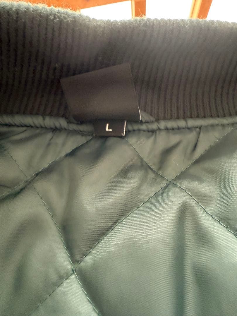 【希少】ONLY NY Versity Jacket Dark Green L