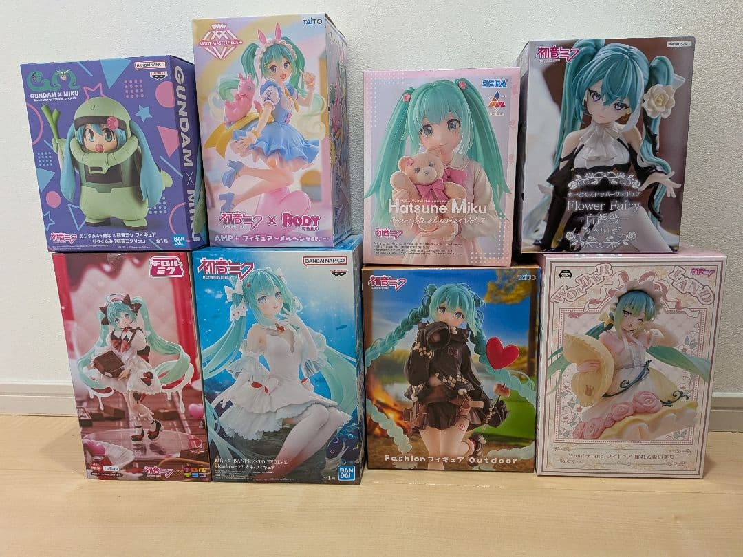 【新品未開封】初音ミク フィギュア 8体セット まとめ売り