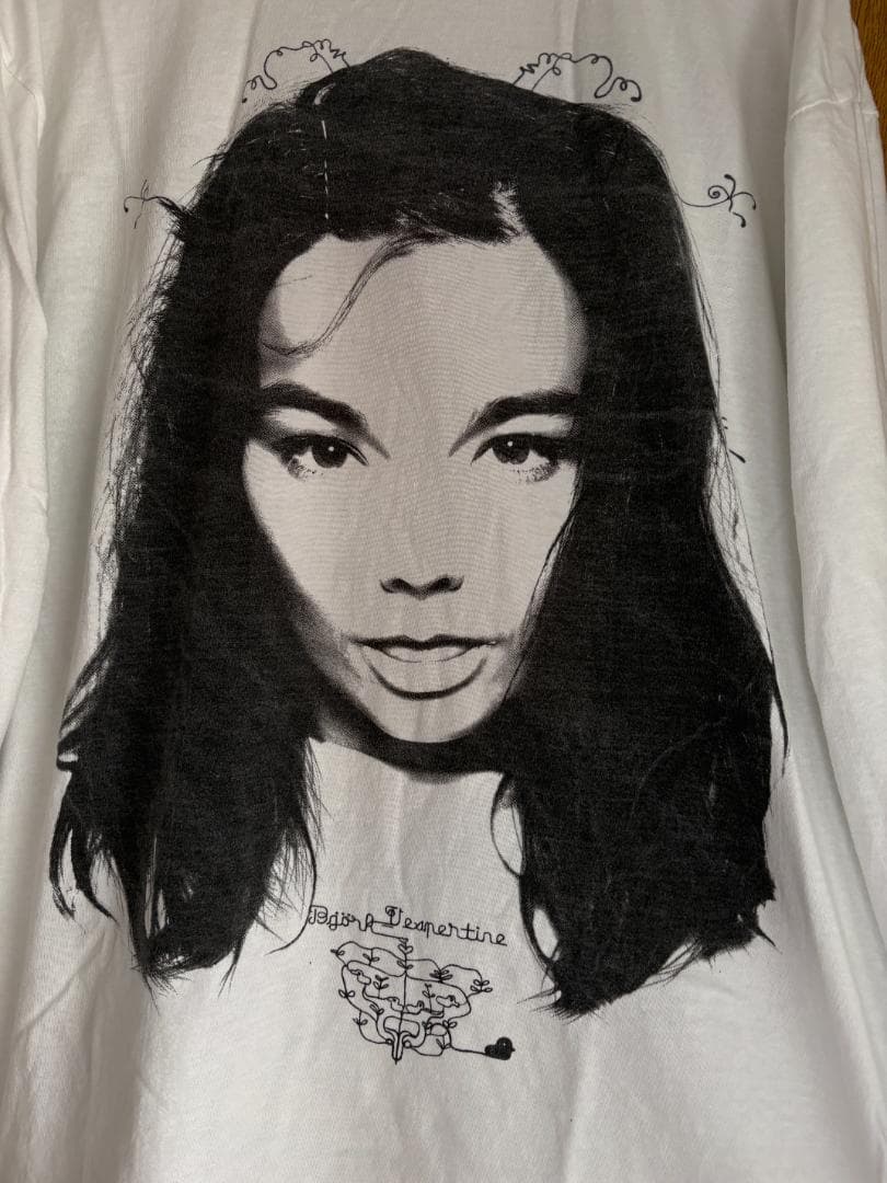 Bjork Björk ビョーク ロンT tシャツ XL ホワイト