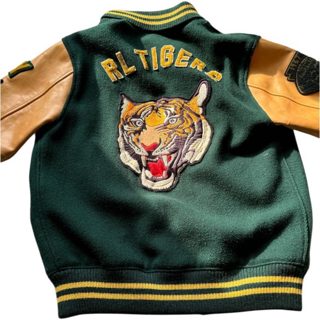 Polo Ralph Lauren ポロスタジャン ダークグリーン tiger