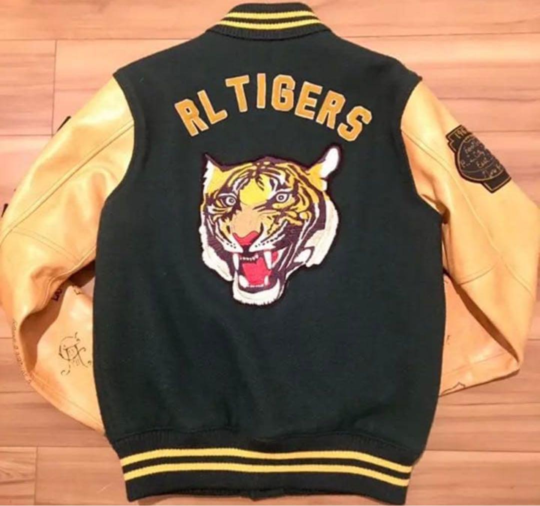 Polo Ralph Lauren ポロスタジャン ダークグリーン tiger